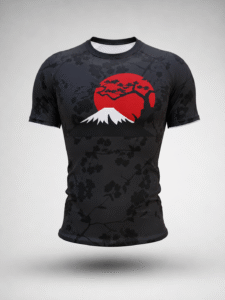mount fiji rashguard design