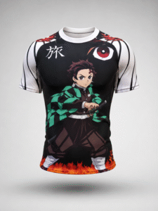 tanjiro rashguard design