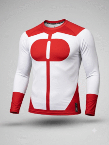omni man suit rashguard design